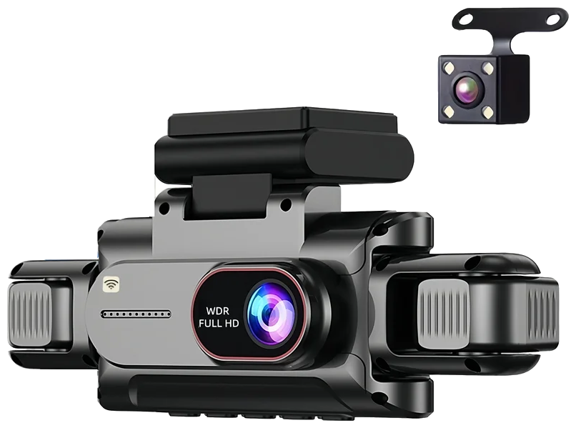 4-Channel 1080P Dash Cam