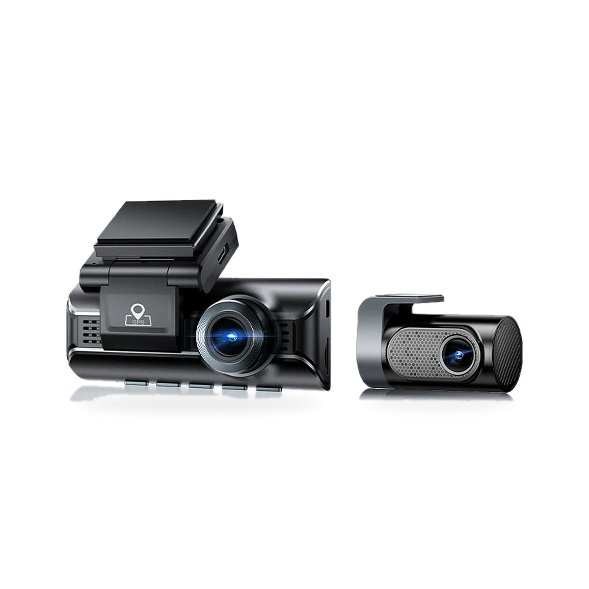 AZDOME M550 Pro 4K 3-channel dash cam with front, cabin and rear cameras