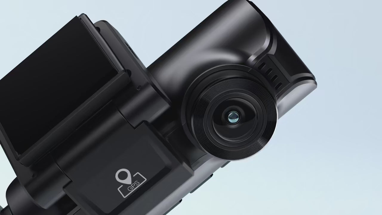 AZDOME M550 Pro 3-Channel Dash Cam – video demo